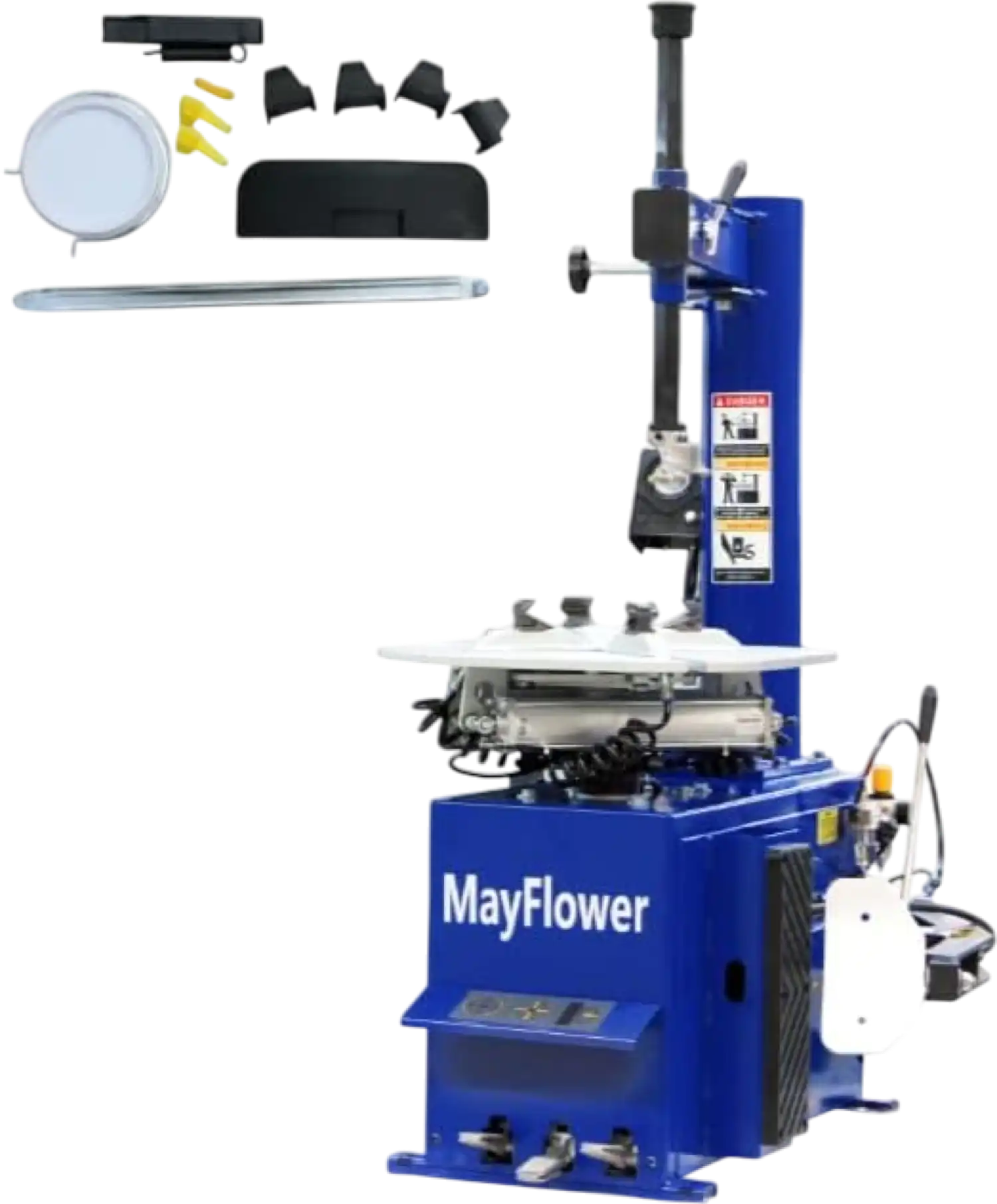 Mayflower Tools Semi-Automatic Tire Changer 3 HP with Bead Blaster MAY-950-TIRE New