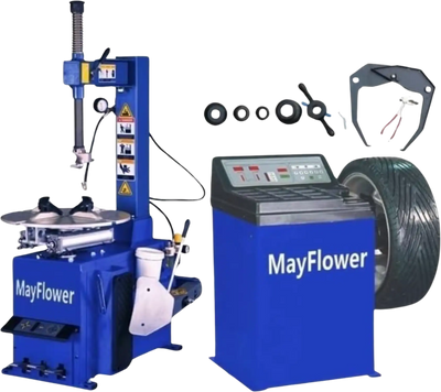 Mayflower Tools 560+680 Tire Changer 3 HP and Wheel Balancer Combo New