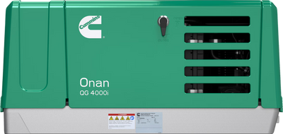 Cummins Onan QG 4000i RV Generator 4kW 4HGLBA-8306 EFI Gas Single Phase 120V Air Cooled EVAP New