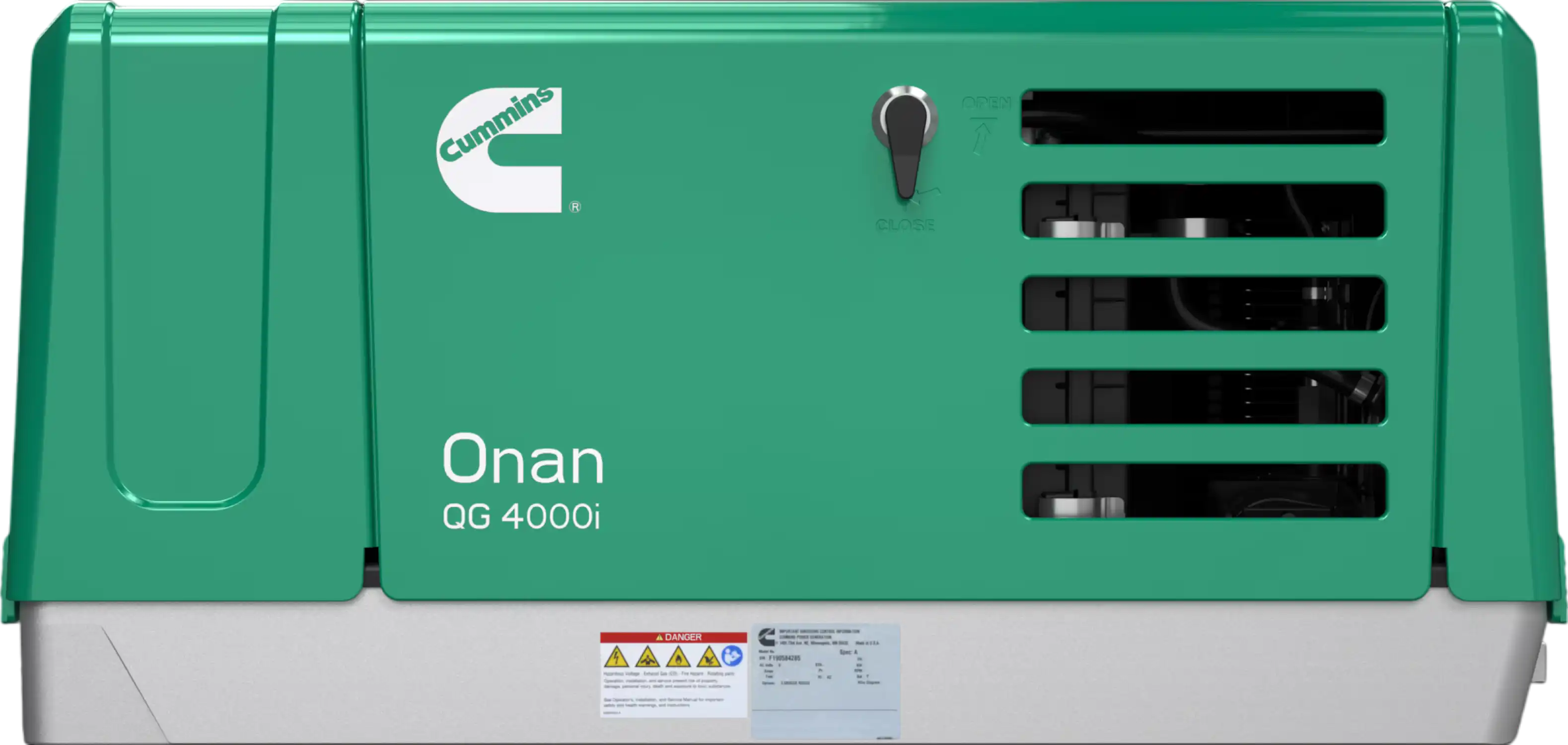 Cummins Onan QG 4000i RV Generator 4kW 4HGLBA-8306 EFI Gas Single Phase 120V Air Cooled EVAP New