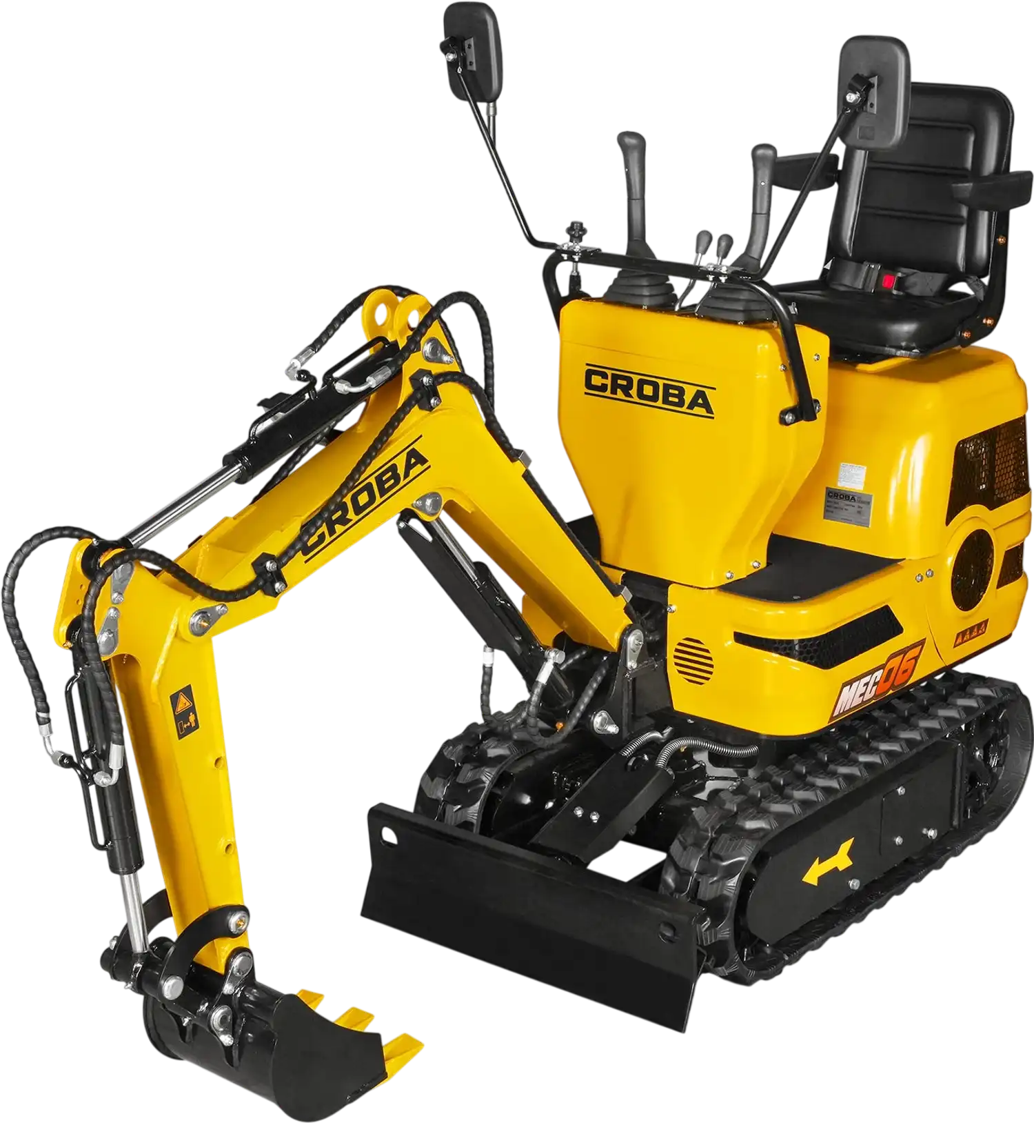 MechMaxx MEC06 Mini Excavator Compact 0.6 Ton Loncin 300cc 9HP Engine 43.3
