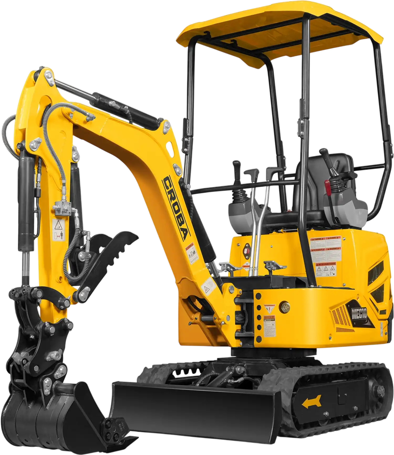 MechMaxx MEC10 Mini Excavator Compact B&S Vanguard 408cc 14HP Engine 65.7