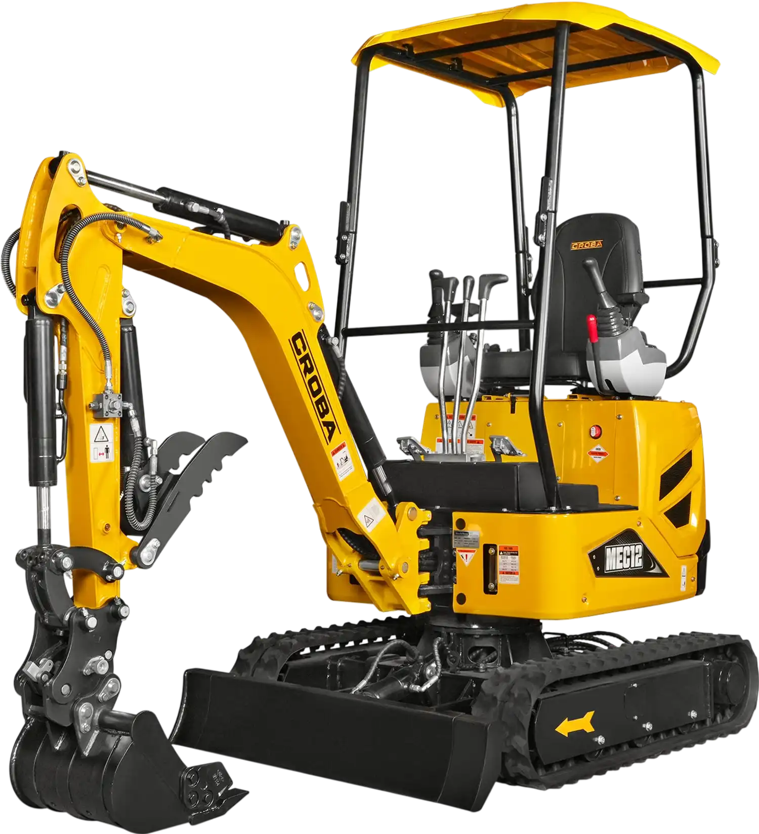 MechMaxx MEC12 Mini Excavator Kubota D722 Engine 65.7