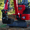 Mini Compact Excavator HONDA GX390 Engine,  65.7" Max. Digging Depth, 1Ton, 2280 LBS Operating Weight,  MEC10