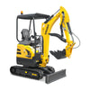 Mini Compact Excavator Kubota D902 Engine,  95" Max. Digging Depth, 1.7 Ton, 4190 LBS Operating Weight,  MEC17PRO