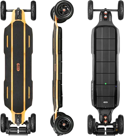 Meepo Ninja Hurricane Bamboo Pro Series Electric Skateboard Dual 3500W Motors 32 MPH 31 Miles 725.8Wh New