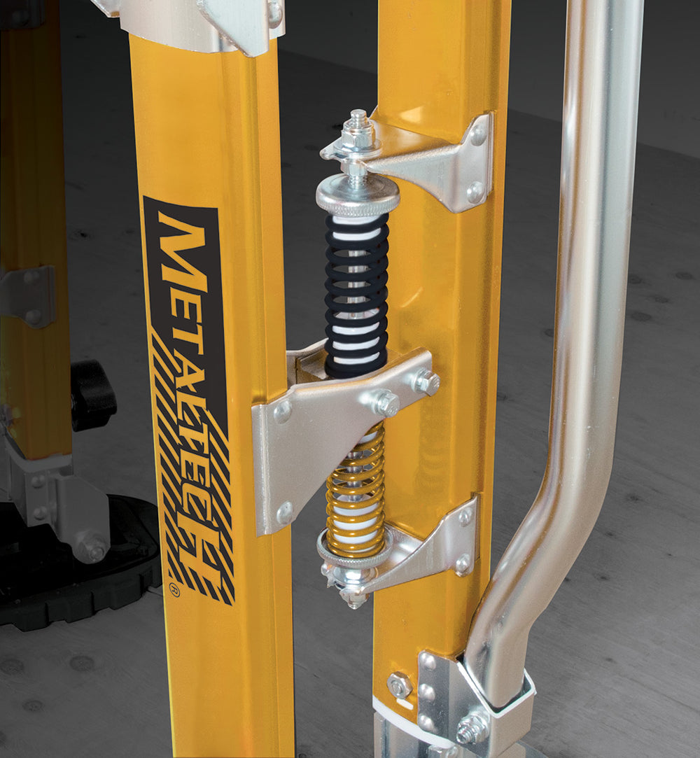 Metaltech Drywall Stilts 18"-30" Adjustable Height Jobsite Series New