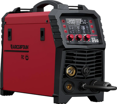 Arccaptain MIG250 MIG Welder Multi Process Machine 250 Amps 110/220V New