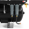 15HP Combined Rotary Screw Air Compressor with Dryer & 105-Gal ASME Tank | 45 CFM,  116 PSI,  460V 3-Phase - Industrial Grade