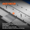 52-inch 3-in-1 Pan and Box Brake – Slip Roll, Shear, Bending Machine for Sheet Metal, 20 Gauge Mild Steel, Adjustable Fingers, Heavy Duty, Metalworking, Fabrication, Rolling, Bending MMCB5220