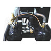 Mega Compressor MP-5510G Gas Air Compressor Twin Tank Wheelbarrow 5.5 HP 10 Gallon 150 PSI New