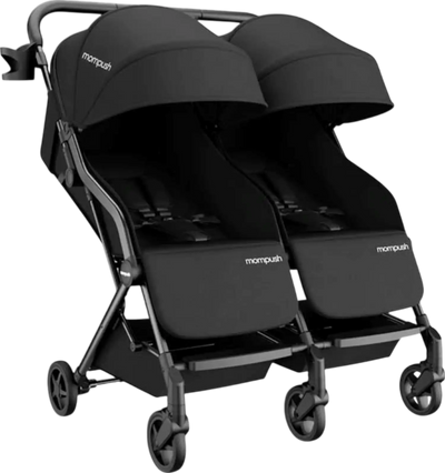 Mompush Lithe Double Travel Lightweight Twin Stroller Infant and Toddler New