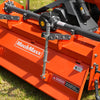 60 in Rotary Tiller,  3 Point Hitch Cat.1 & 2,  Gear Drive,  PTO Shaft Included with Slip Clutch,  30-60 HP,  MRT60