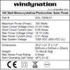 WindyNation MSPK-200W-P30L 200 Watt Solar Panel Kit With LCD Charge Controller New