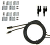 WindyNation MSPK-200W-P30L 200 Watt Solar Panel Kit With LCD Charge Controller New