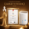 Waykar Dehumidifier 150 Pints with Colored Humidistat Pump Auto Swing Energy Star New