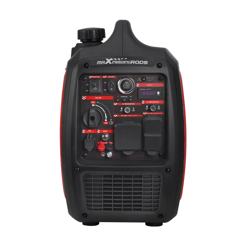 Maxpeedingrods MXR4800IE-US 3800W/4800W Generator Gas Low THD Inverter CO Alert Remote Start New