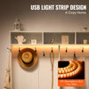 Vevor Hall Tree Entryway Bench 59" with LED Coat Rack Shoe Storage and 12 Hooks New