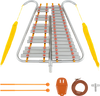 Marching Glockenspiel with 29 aluminum keys, adjustable length, and removable tassels, ideal for marching bands and.
