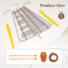Marching Glockenspiel with 29 aluminum keys, adjustable length, and included mallets, ideal for performances and events.
