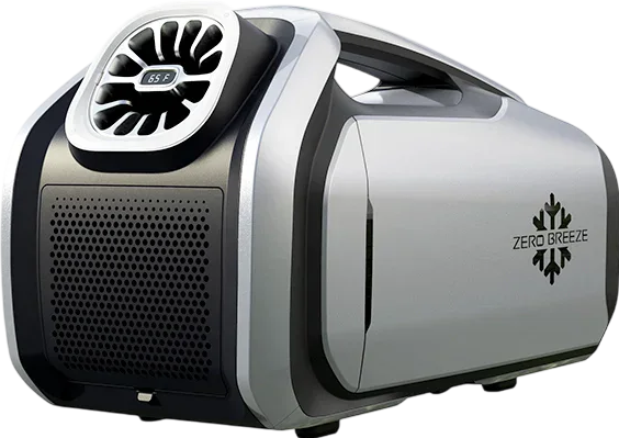 Zero Breeze Mark 2 Portable Air Conditioner 2300 BTU New