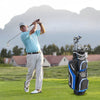Men's 9 Pieces Complete Golf Club Set-Navy - Gallery View 1 of 10
