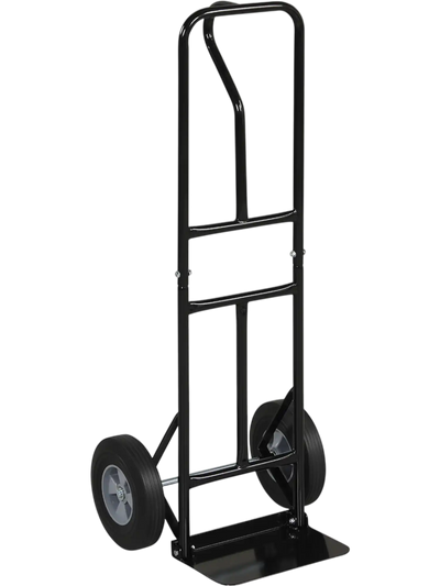Costway Heavy-Duty Metal Hand Truck Moving Dolly Cart 600 lbs P-Handle 10