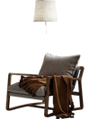 Rectangular 3-layered decorative wall mirror with black metal frame, ideal for modern living room decor.