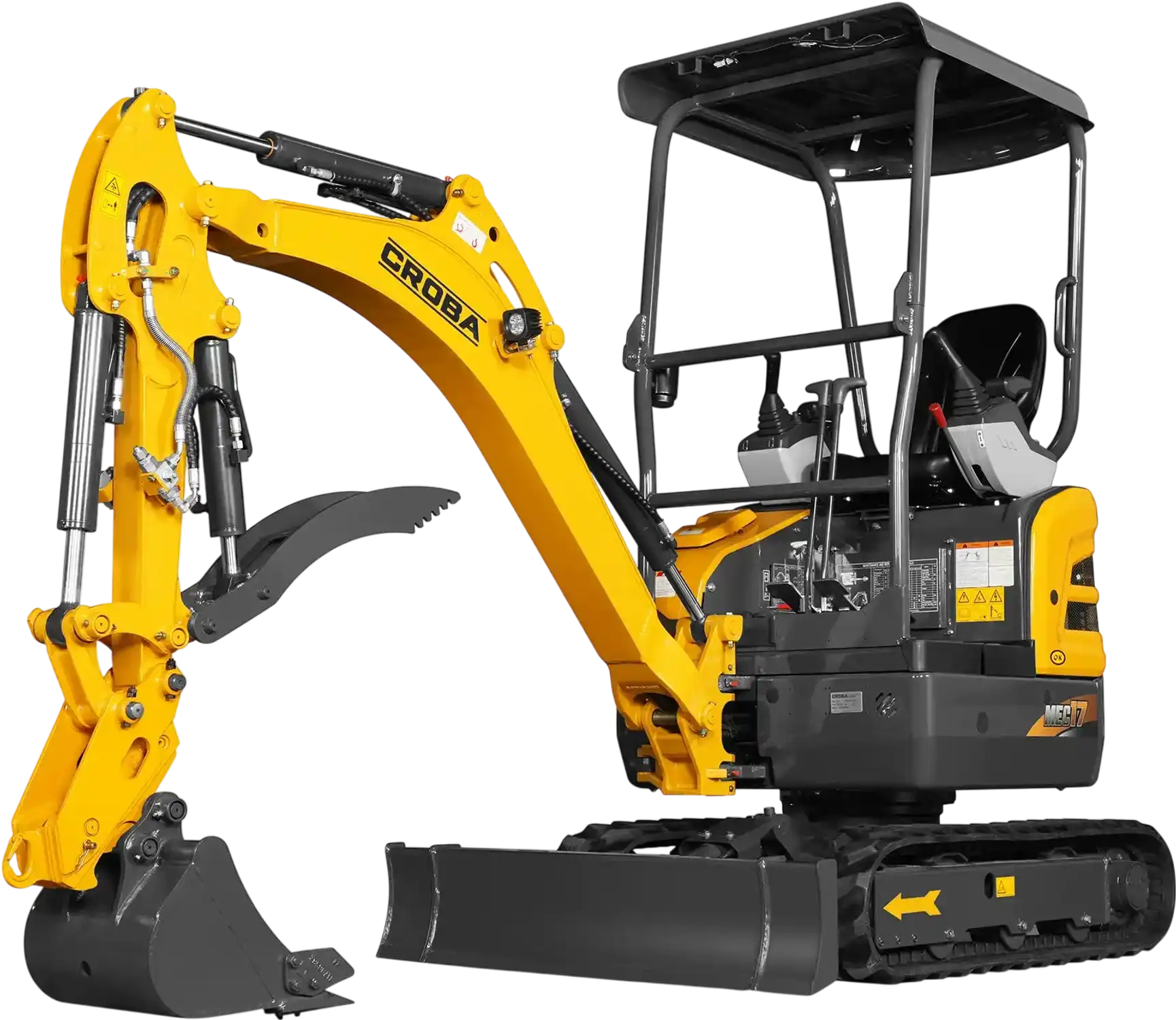 MechMaxx MEC17 Mini Excavator Compact Kubota D902 Engine 89