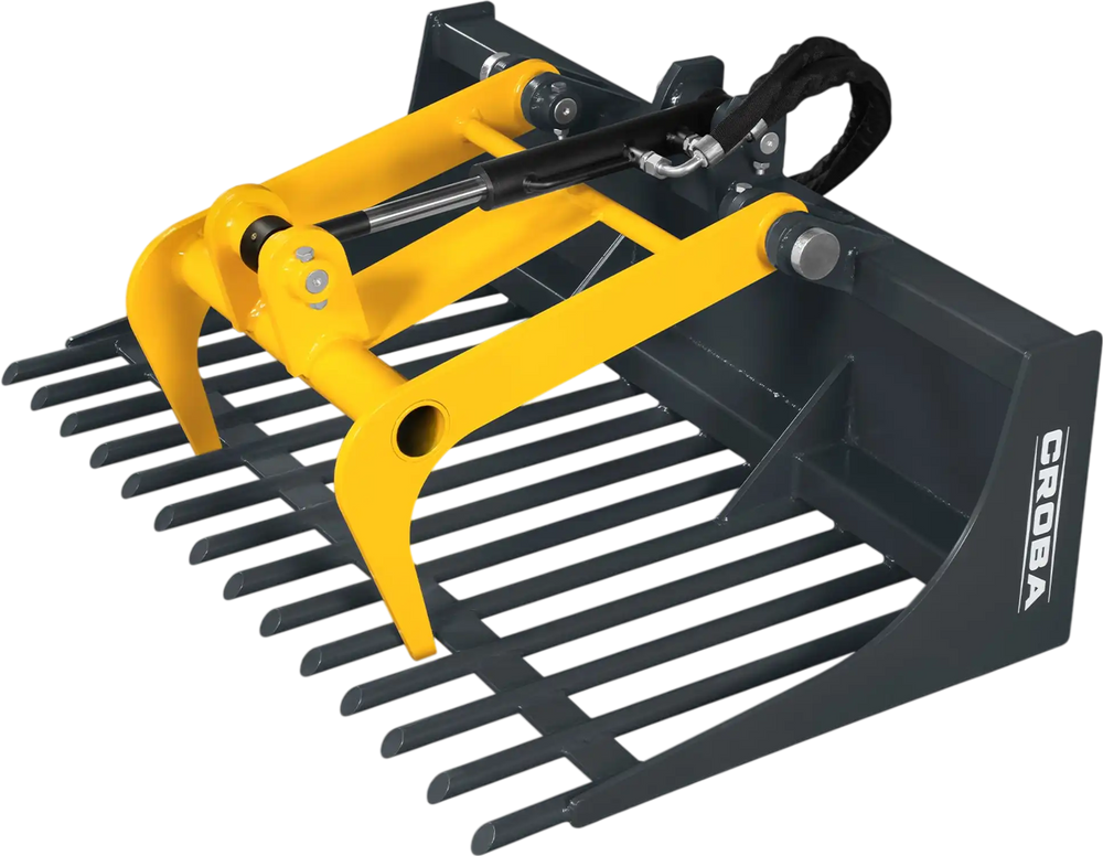 20'' Width Mini Skid Steer Rock Grapple Bucket