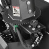 48'' Width, 20" Intake, Hydraulic Snow Blower for Mini Skid Steer, Remote Control Chute Rotation and Deflector, MSB48