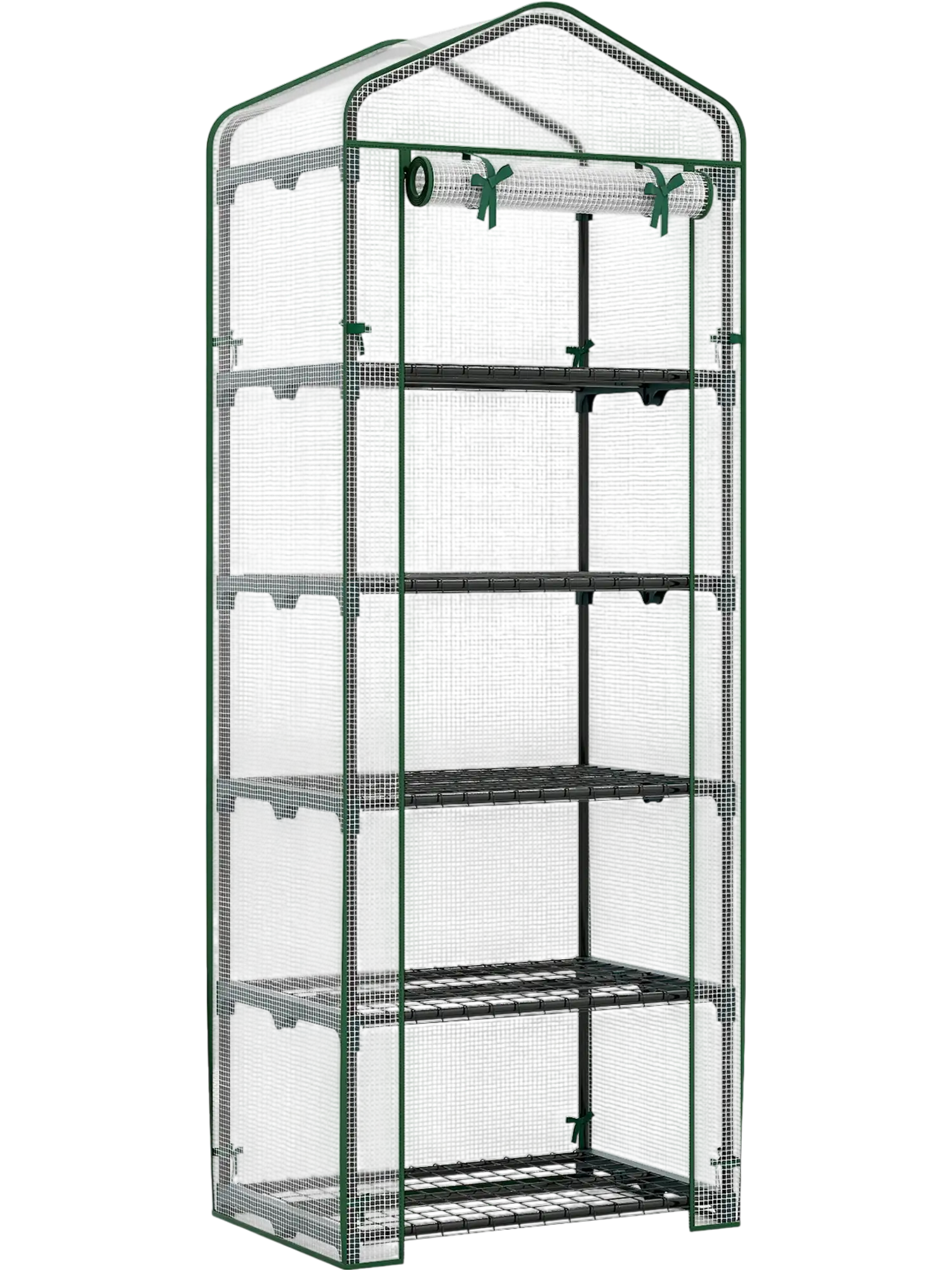 Costway Portable 5-Tier Mini Greenhouse Plant Grow House 44336130 New