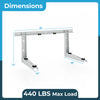 Mini split wall mounting bracket with adjustable crossbar, zinc-coated steel, and anti-vibration dampers for ductless.