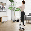 Mini Stepper with Resistance Bands and Adjustable Height for Exercise at Home-White - Gallery View 1 of 10