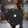 Mobile automotive tool creeper with convenient handles and anti-slip texture, designed for easy carrying and.