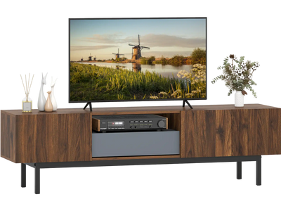 Costway Modern Mid Century TV Stand for TVs up to 82
