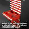 Heavy Duty Modular Drawer Cabinet - 11 Drawer 59" H x 28.5" W x 22.5" D Tool Storage Organizer,  Steel Construction