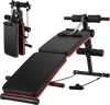 Multifunctional Sit up Bench 4 Position Adjustable Metal Workout Bench