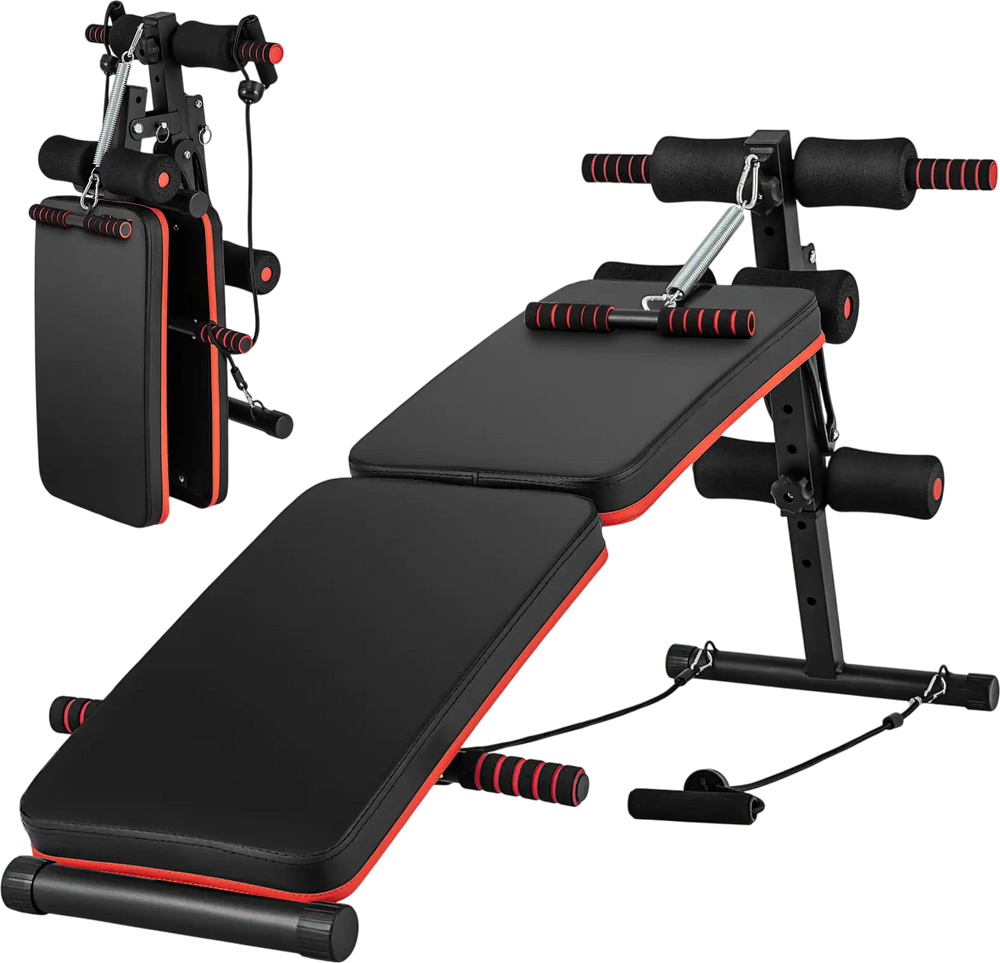 Multifunctional Sit up Bench 4 Position Adjustable Metal Workout Bench