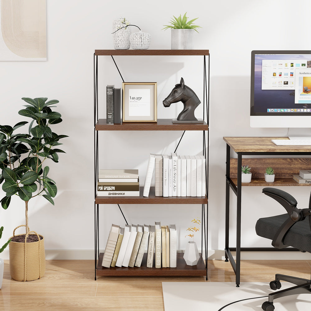 2/3/4/5-Tier Multipurpose Display Rack with Metal Frame-4-Tier - Gallery View 1 of 10