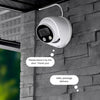 Lorex N4K2SD-84WD-6 4K+ Fusion NVR 8-Channel 2TB with 4 H13 Wired IP Turret Cameras Security Surveillance System New