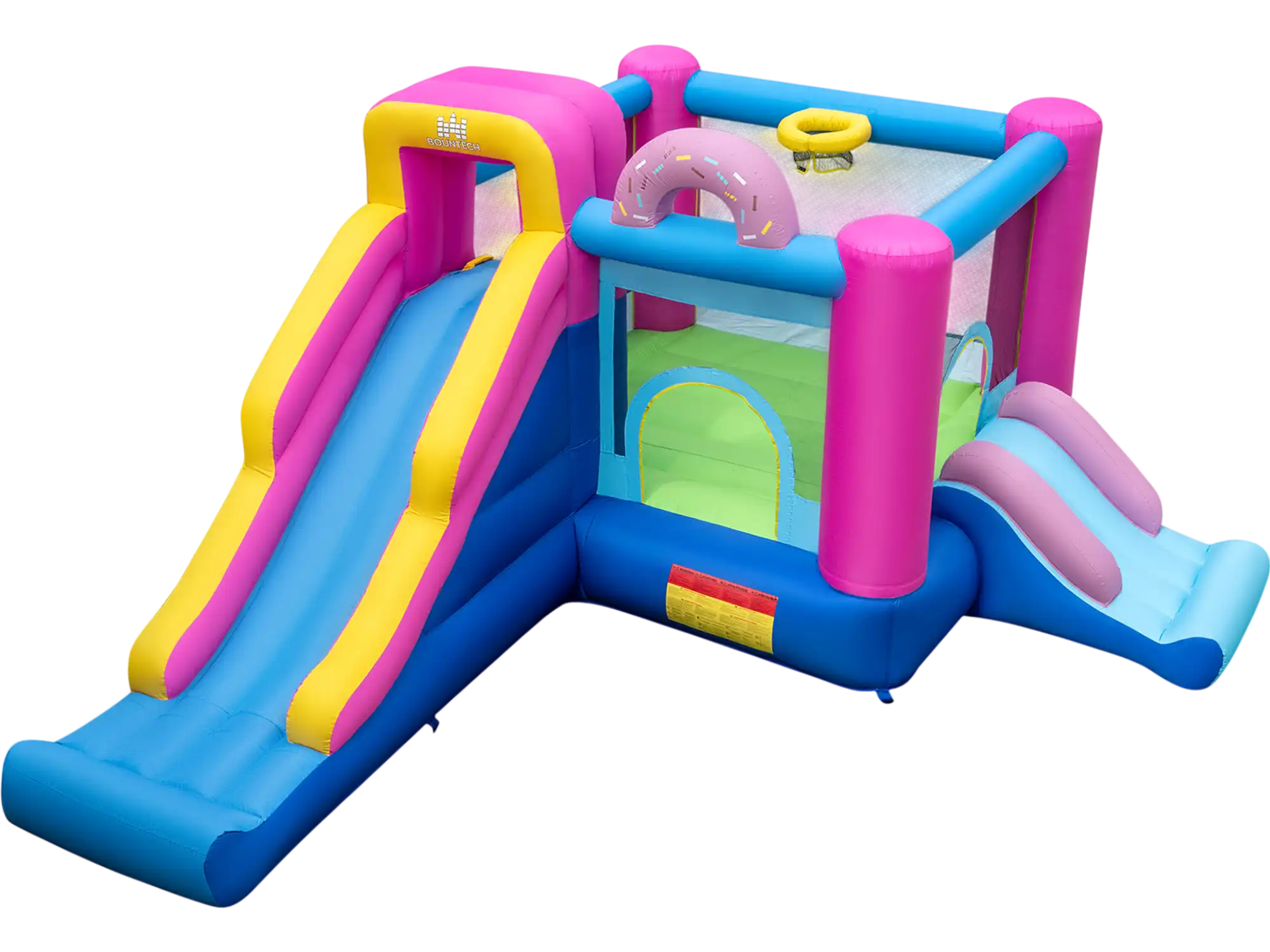 Costway Inflatable Bounce House Slides Basketball Hoop 29005506 New