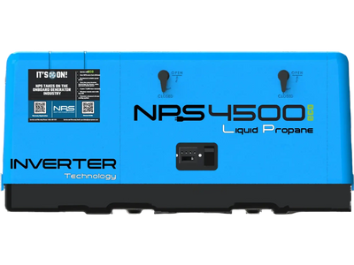 NPS 4500W RV Generator Propane Inverter Air-Cooled Single Phase 120V Remote Start CARB NPS4500LP New