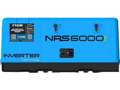 NPS 6000W RV Eco Generator Gasoline Inverter Air-Cooled Single Phase 120V Remote Start CARB NPS6000eco New