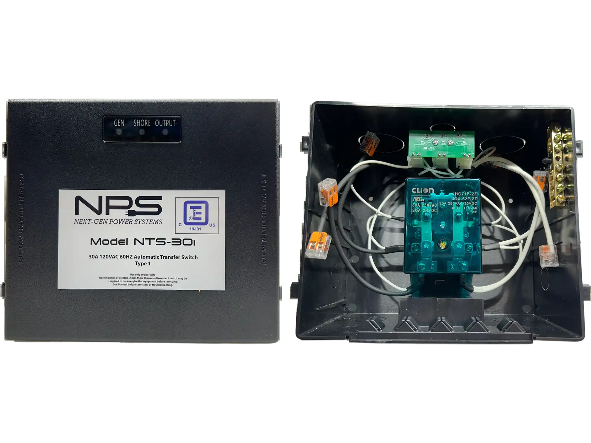 NPS RV Automatic Transfer Switch 30A 120V NTS-30i New