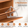Narrow Shoe Cabinet with Adjustable and Removable Shelves for Entryway Foyer - Gallery View 6 of 9
