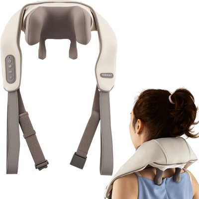 Costway 4D Deep Tissue Shiatsu Neck Shoulder Massager 61145759 New
