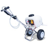 Earthway 90308 Push Sprayer 8 Gallon Stainless Steel with Hose Battery Operated 12V New