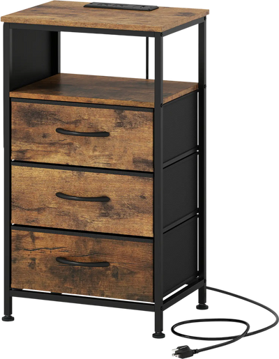Costway Nightstand Charging Station 27.5