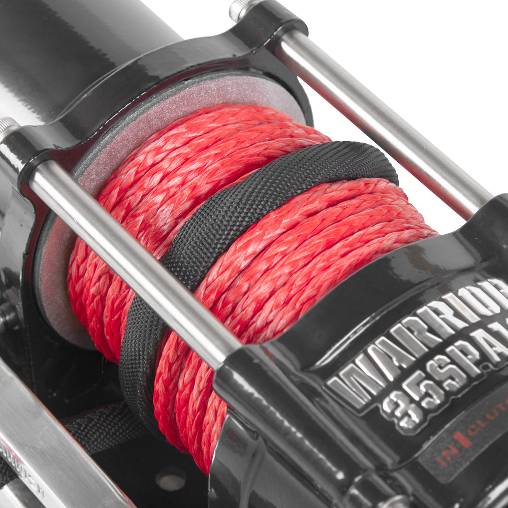Warrior Winches Ninja Electric Winch 3500 Lbs 12-Volt Synthetic Rope New